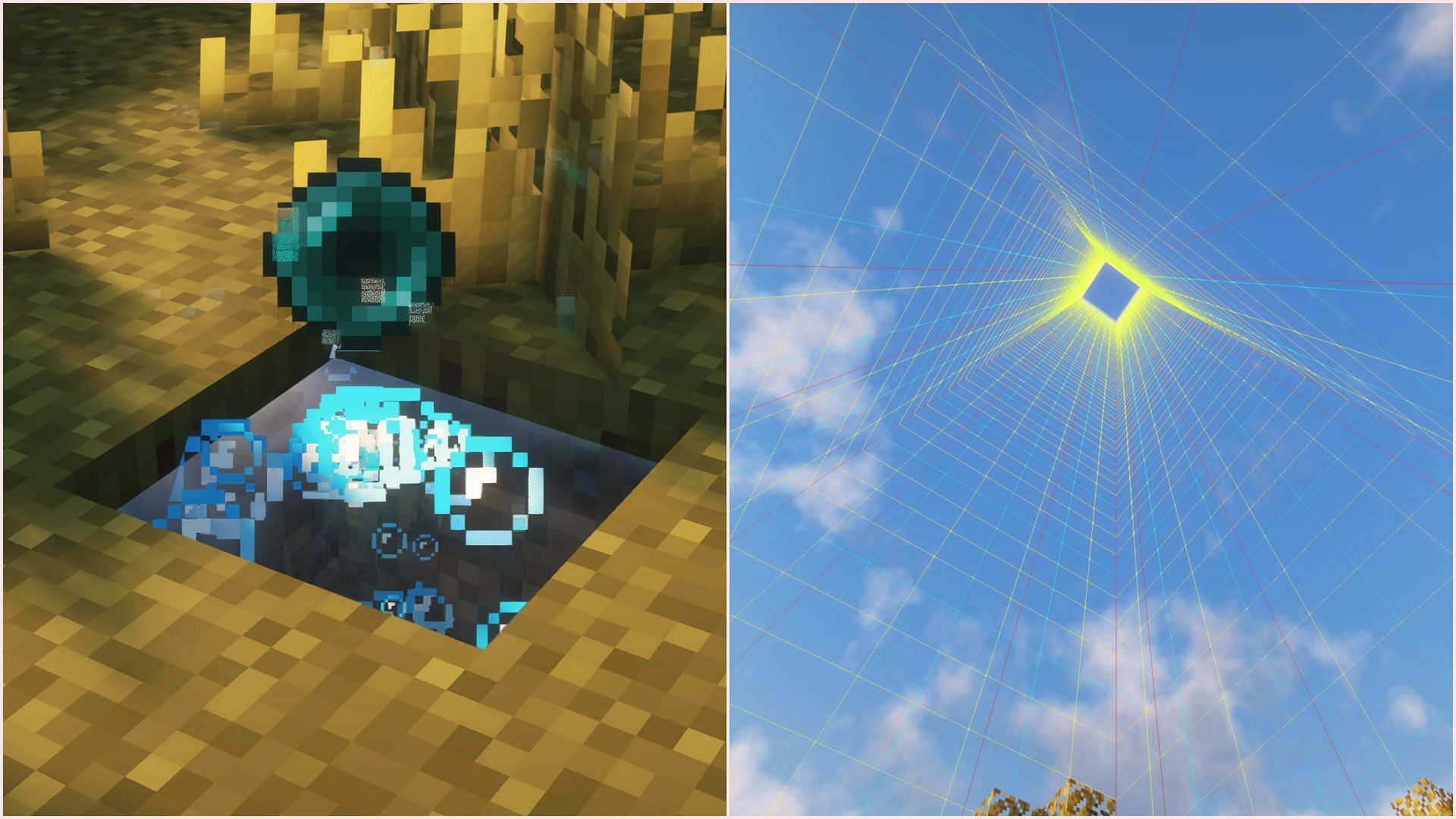 A thrown ender pearl keeps that particular chunk loaded (Image via Sportskeeda Gaming || Mojang Studios)