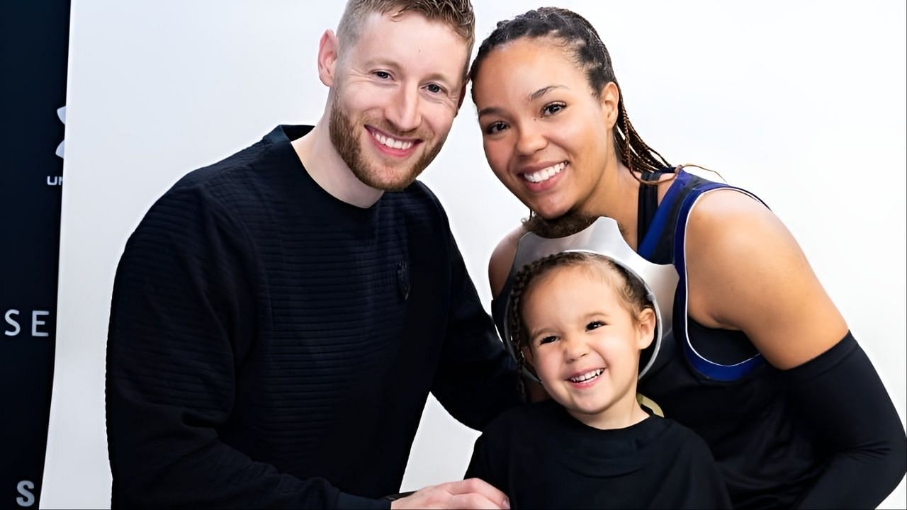 Napheesa Collier celebrated daughter Mila