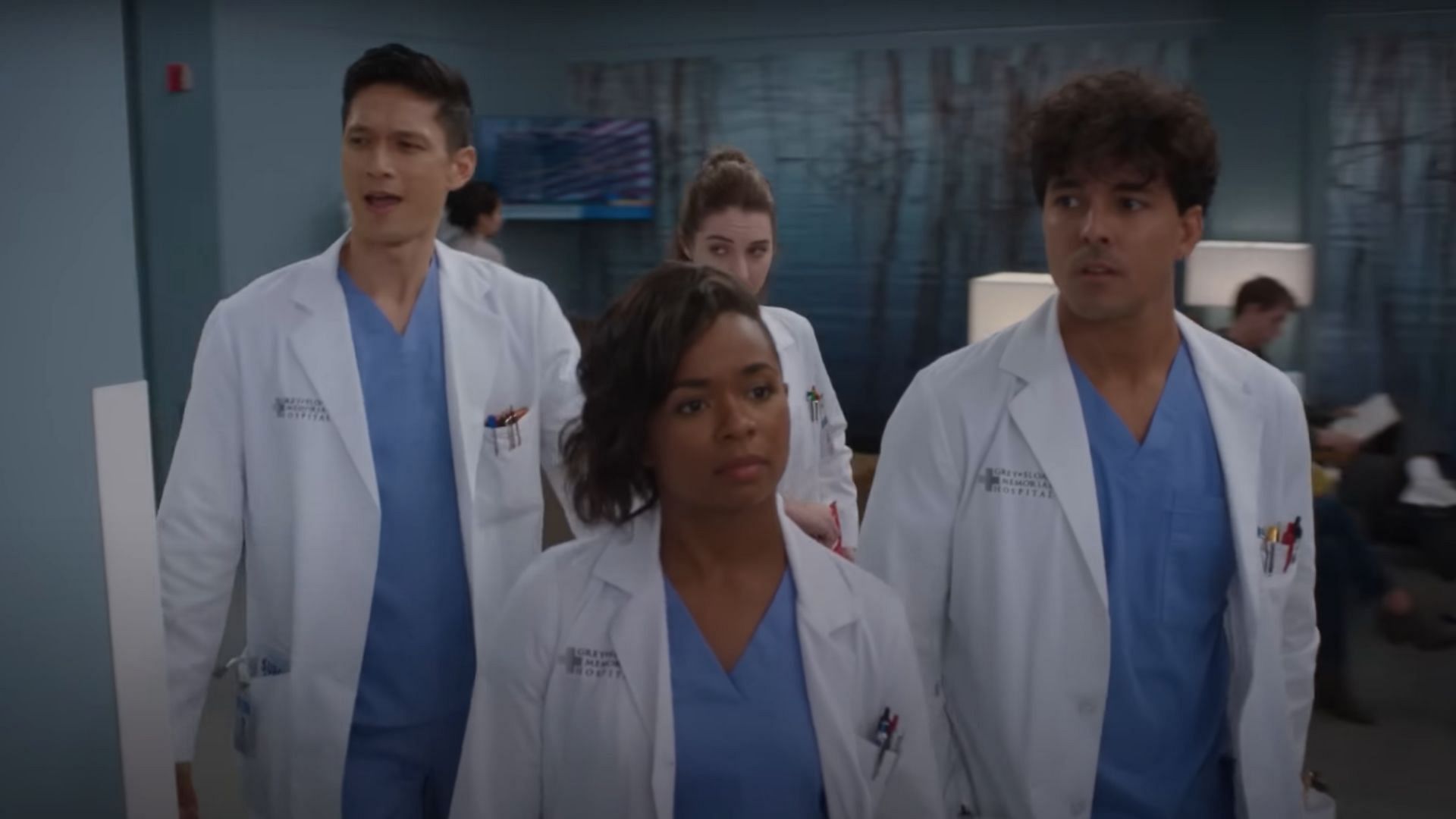 Simone and Lucas at the hospital (Image via YouTube/ABC)