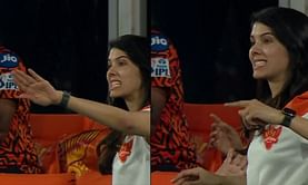Kavya Maran is extremely animated as Vipraj Nigam is run out following a horrible mix-up with Tristan Stubbs in SRH vs DC IPL 2025 match [Watch]