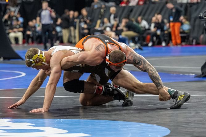 Luke Stanich reacts to Lehigh assistant coach & former Pan American champ Zachary Rey calling him ‘family’