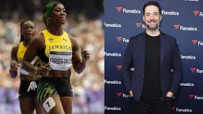 Serena Williams' husband Alexis Ohanian shares admiring message for Shelly-Ann Fraser-Pryce as she enters final season