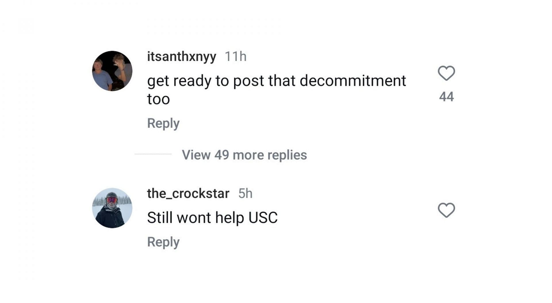 USC fans react as 5-star commit RJ Sermons reclassifies