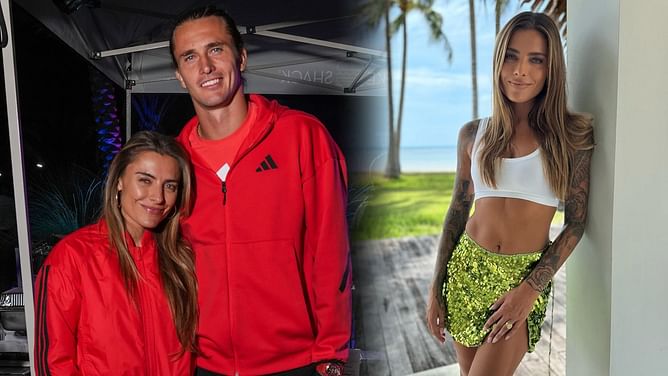 Alexander Zverev's girlfriend Sophia stays committed to fitness even during Thailand vacation as she shares pre-workout selfie