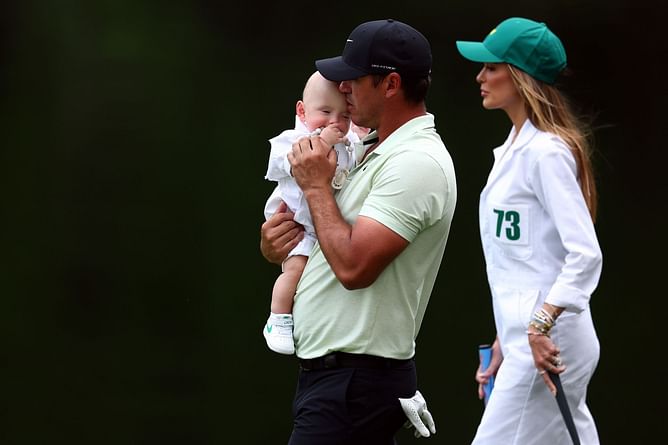 Brooks Koepka's wife Jena Sims celebrates the 5-time Major champion's birthday by sharing adorable image with son Crew
