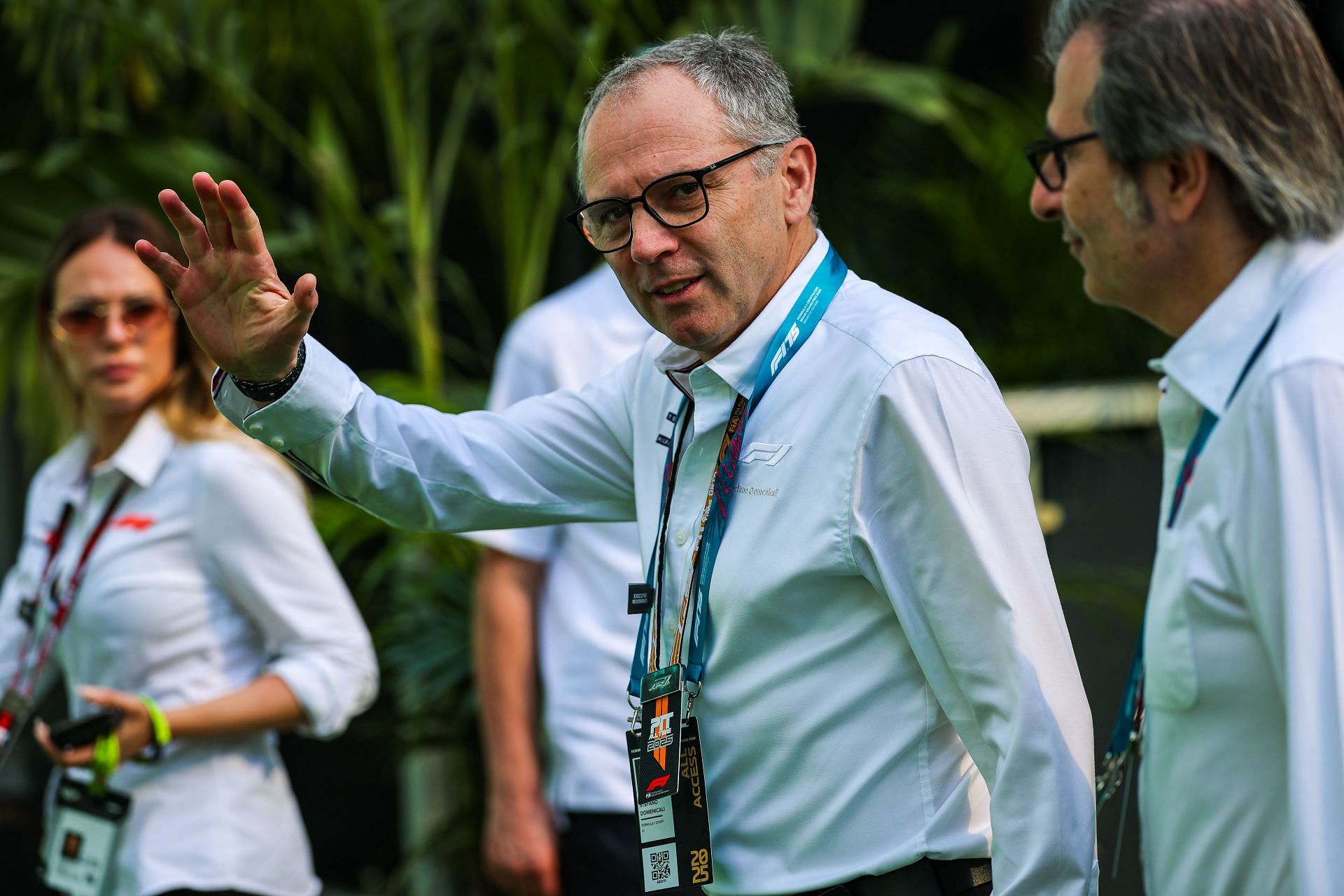Stefano Domenicali at F1 Grand Prix of Miami - Sprint &amp; Qualifying - Source: Getty