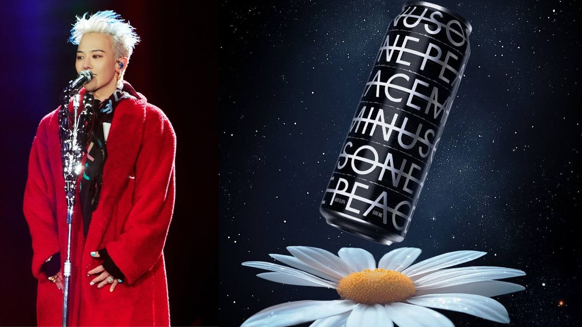 G-Dragon launches an alcoholic beverage called PEACEMINUSONE Highball 