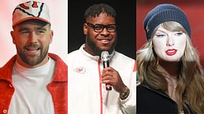 Chiefs' Trey Smith shares honest take after first meeting with Travis Kelce's gf Taylor Swift