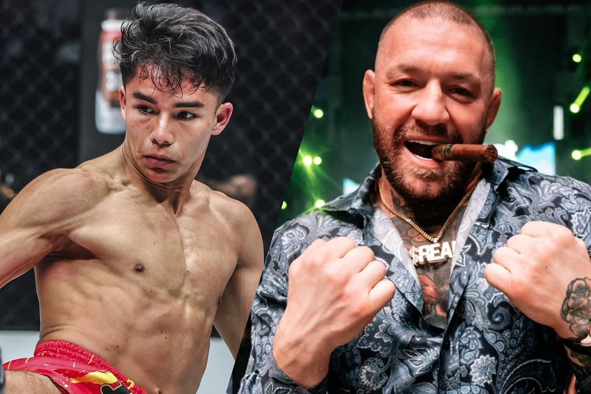 Johan Ghazali (L) and Conor McGregor (R) | Photo by ONE Championship and Conor McGregregor/Instagram