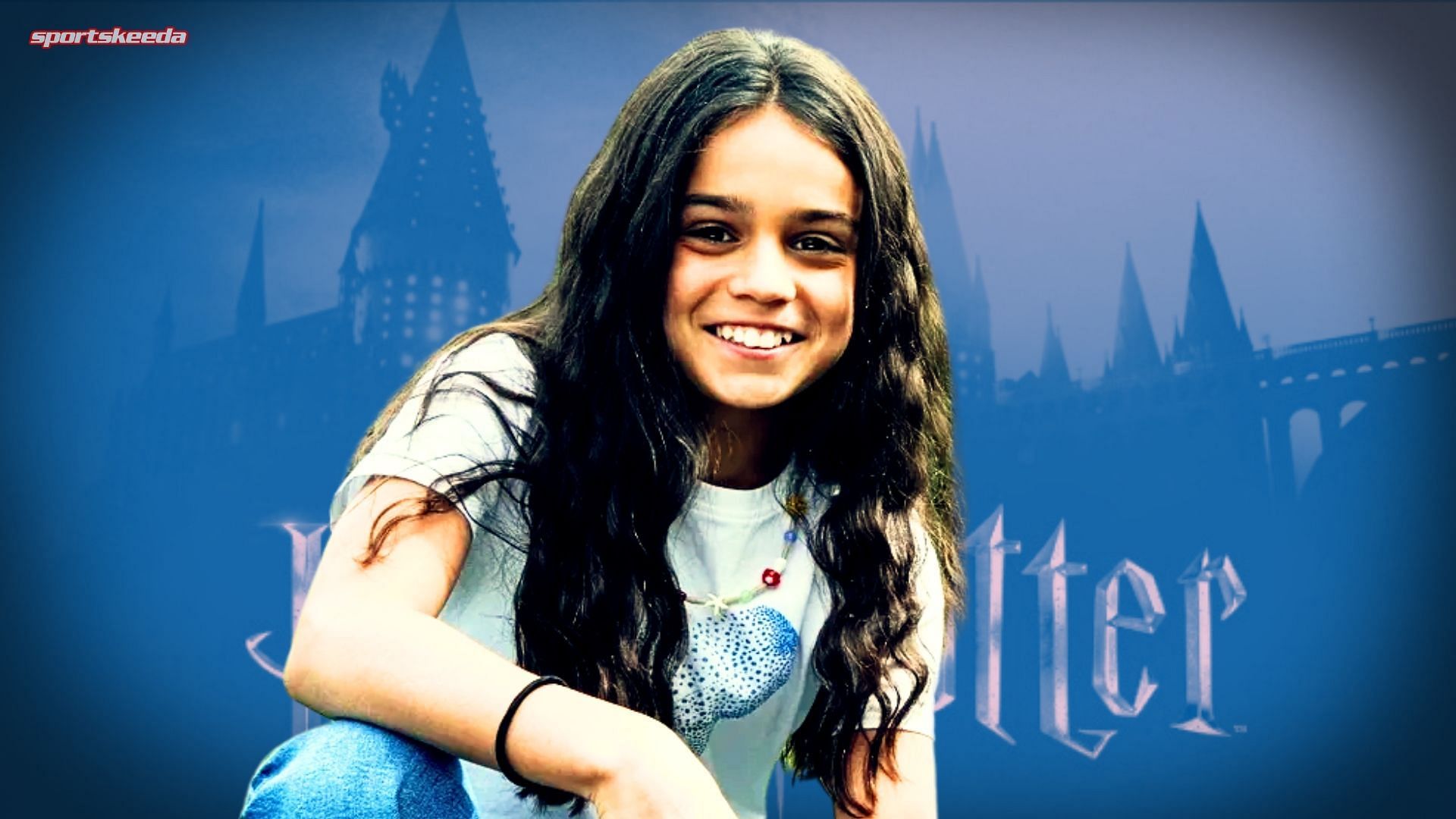 Arabella Stanton plays Hermione Granger in HBO&rsquo;s Harry Potter series (Custom cover edited by Sportskeeda, Original Image [@arabellastantonofficial/Instagram])
