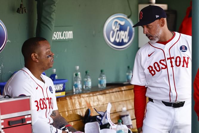 After Alex Cora ruled out Rafael Devers to first base, Brewers legend makes case against Red Sox No.1 prospect