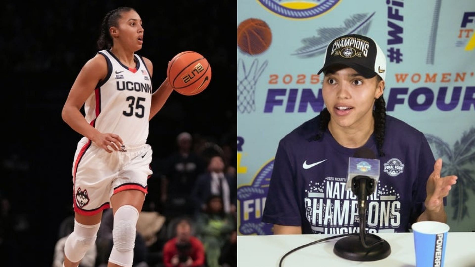 UConn guard Azzi Fudd. Source: Imagn