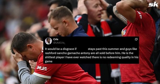 "Send this bum to Jupiter", "Just sad at this point" - Fans call out Manchester United star after their loss to ASEAN All-Stars