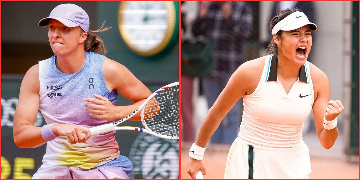 Iga Swiatek and Emma Raducanu to renew their rivalry in 2R clash at French Open 2025 | Image Source: Getty