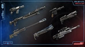 All Star Wars weapons in Fortnite Chapter 6 Season 3