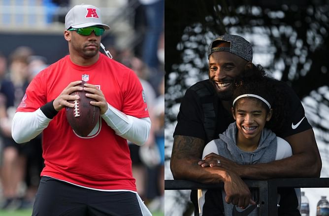 Russell Wilson honors Kobe Bryant's late daughter Gigi on what would have been her 19th birthday