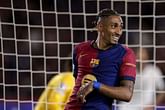 Barcelona star Raphinha breaks club record previously held by Lionel Messi after starring in 3-3 draw against Inter Milan