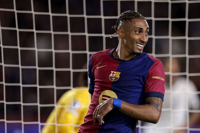 Barcelona star Raphinha breaks club record previously held by Lionel Messi after starring in 3-3 draw against Inter Milan