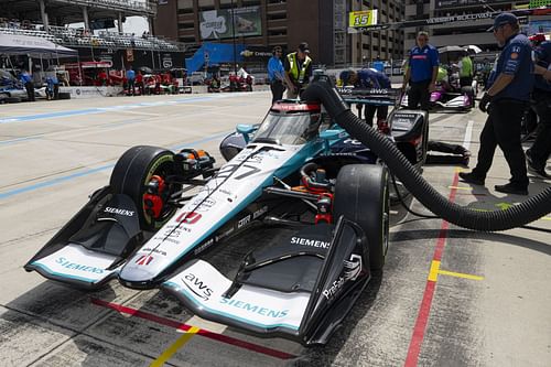 Kyle Kirkwood at the Chevrolet Detroit Grand Prix - Source: Getty