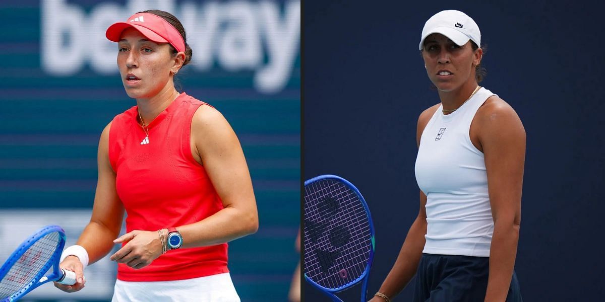 Jessica Pegula and Madison Keys are at risk of potentially being upset on Day 7 of the French Open 2025. (Photos: Getty)