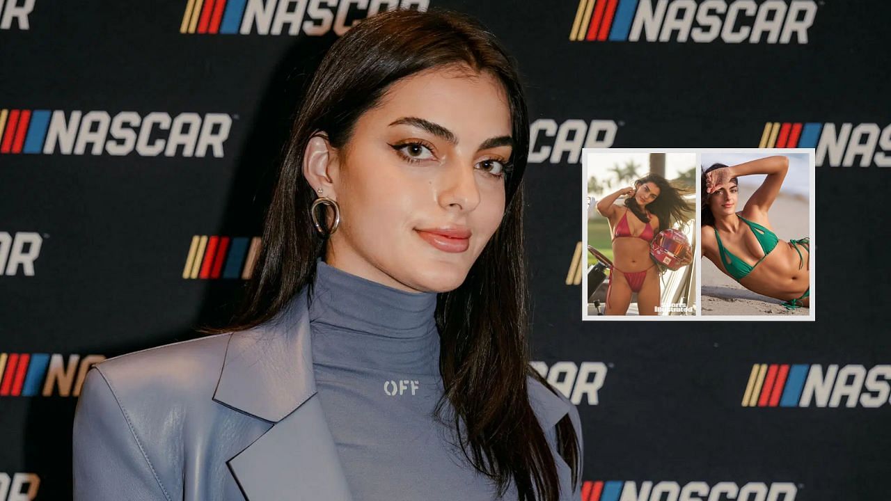 Race car driver, Toni Breidinger at NASCAR