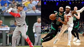 Alex Bregman reveals son Knox's pick for crucial Celtics vs Knicks Game 6 of NBA Playoffs