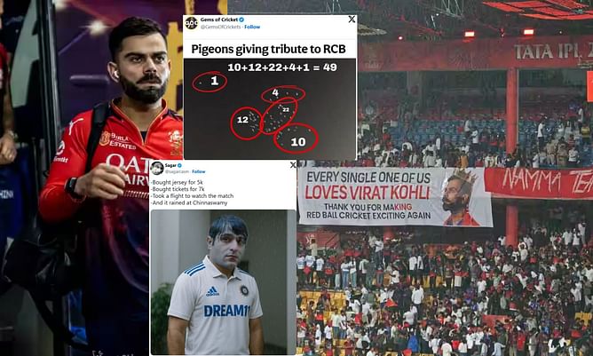 "It's calculator time"- Top 10 funny memes as rain washes out RCB vs KKR IPL 2025 match in Bengaluru