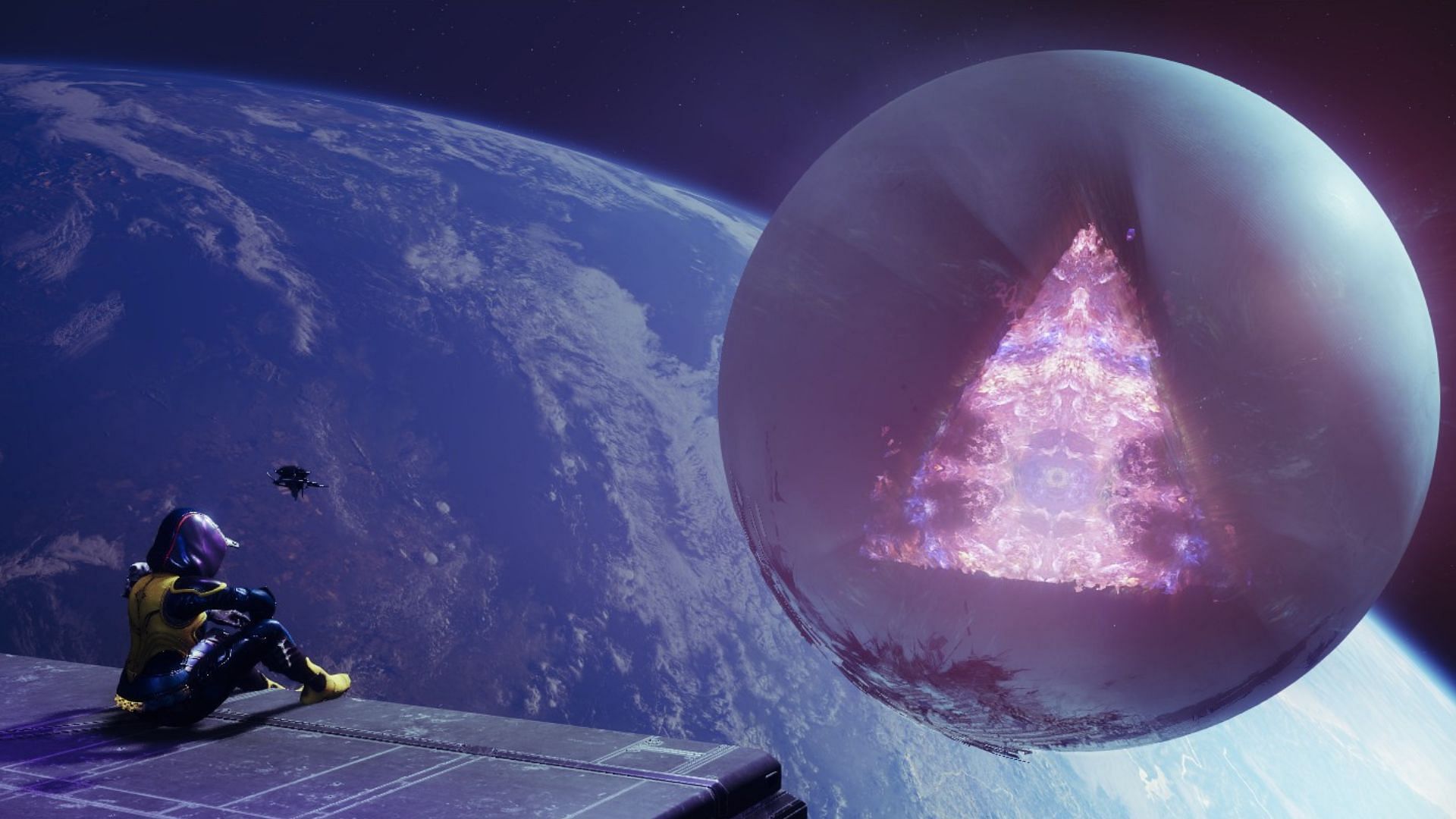 The Traveller and the guardian at the end of The Final Shape (Image via Bungie)