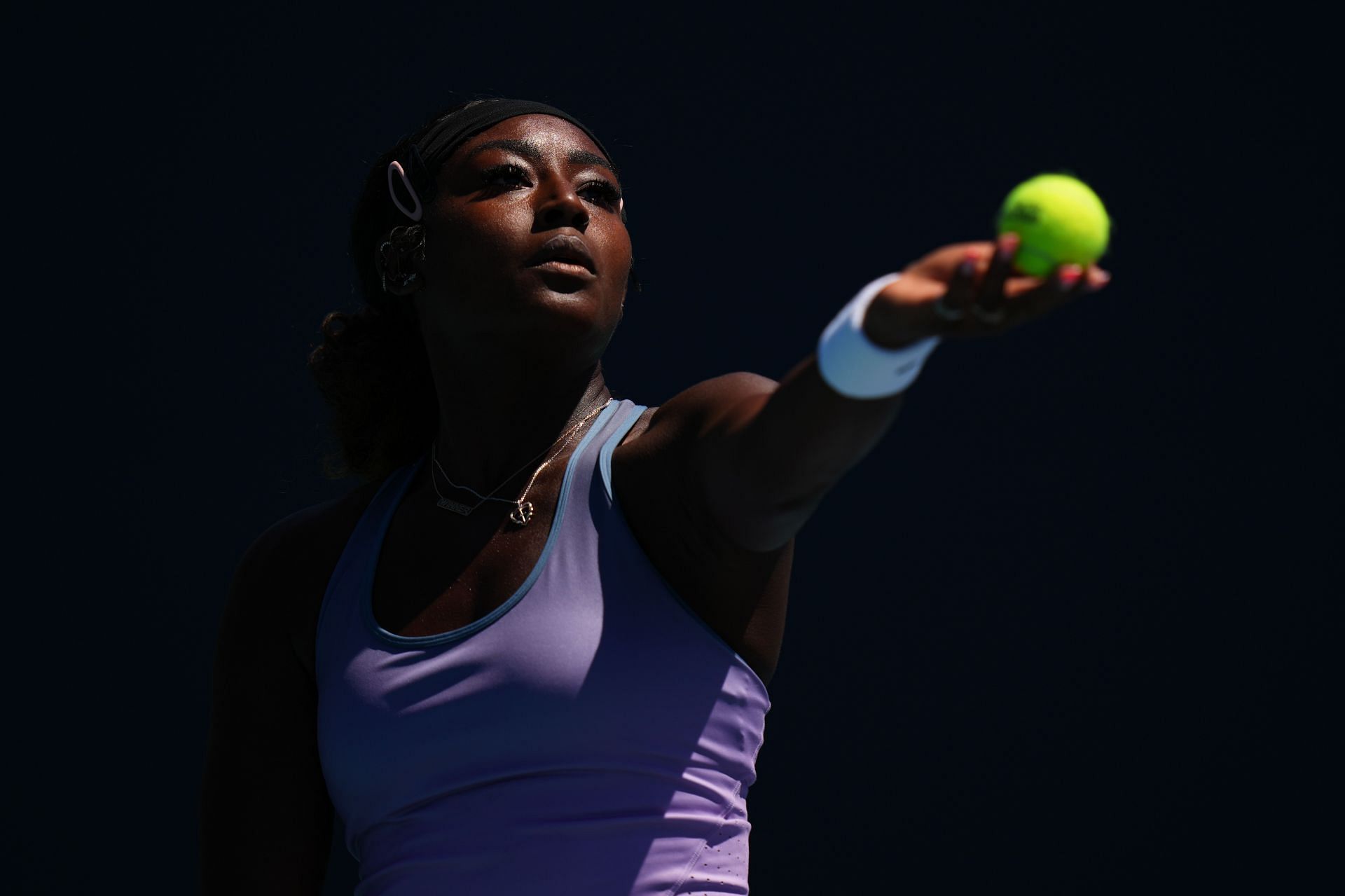 Parks in action at the 2025 Miami Open (Source: Getty)