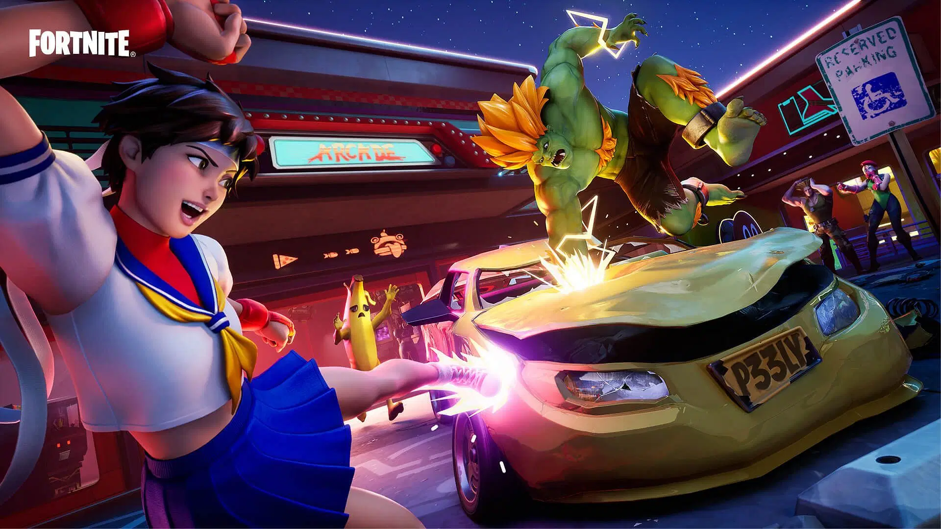 Fortnite Street Fighter skins