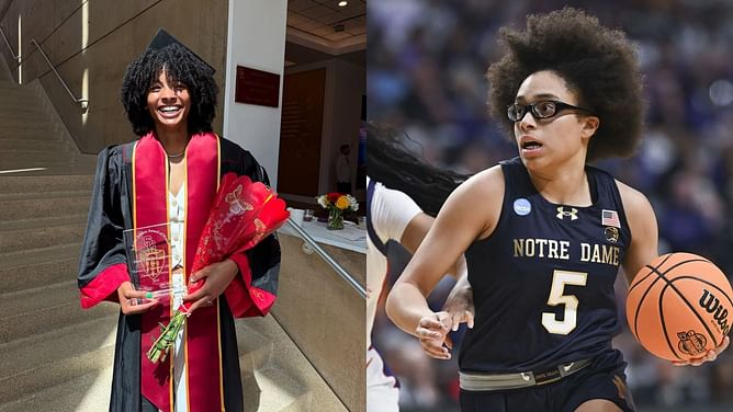 Olivia Miles drops 2-word reaction as Juju Watkins' teammate shares graduation day snaps