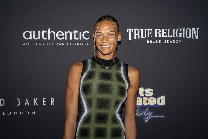 Anna Hall breaks down her chic outfit ahead of debut appearance at Grand Slam Track