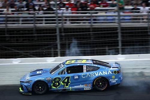 Jimmie Johnson driving the #84 Toyota Camry at Charlotte Motor Speedway - Source: Getty