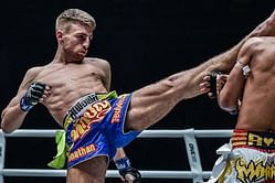 WATCH: British superstar Jonathan Haggerty shows utmost persistence in early duel against former Muay Thai champ