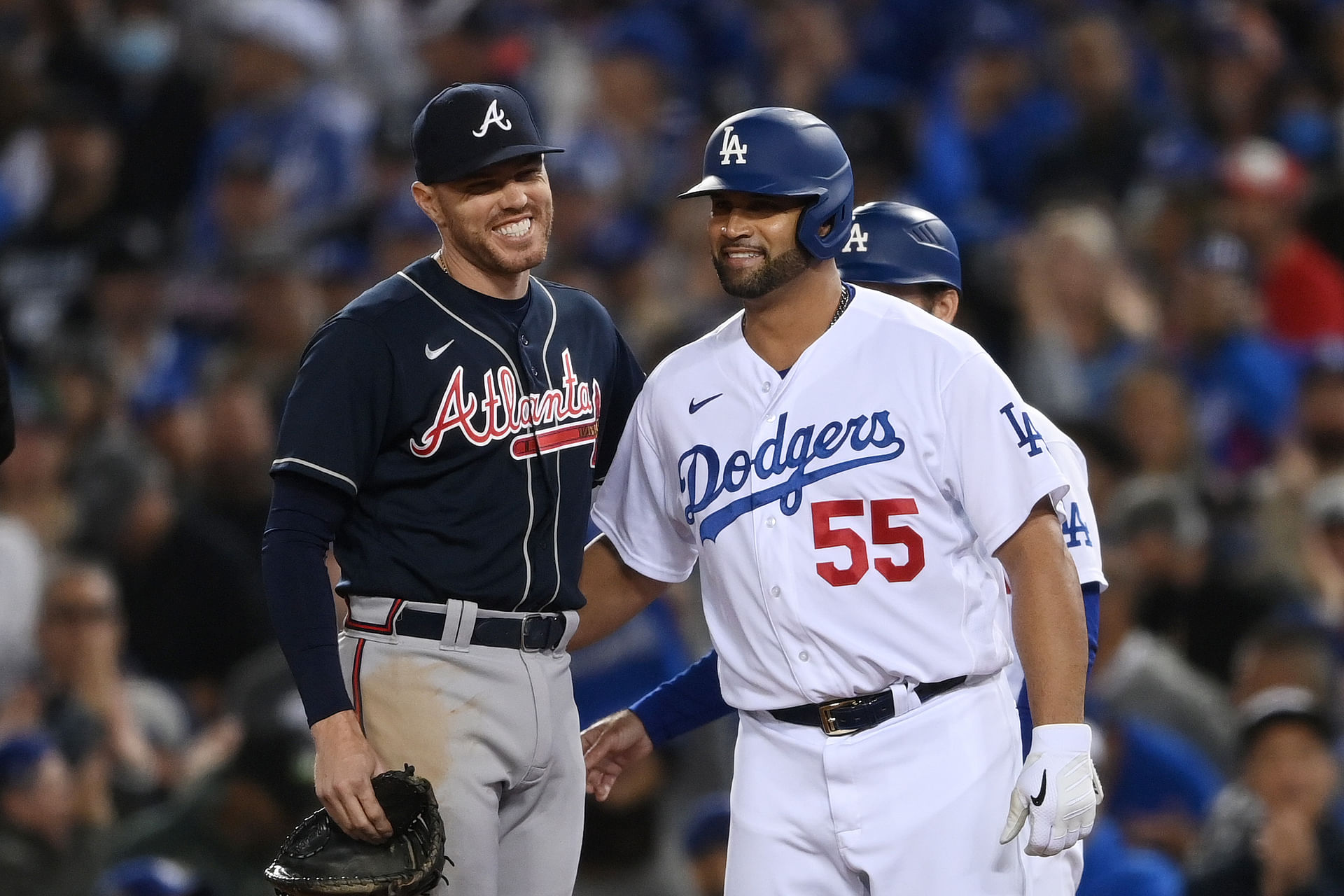 MLB: NLCS-Atlanta Braves at Los Angeles Dodgers - Source: Imagn