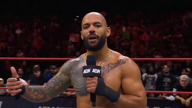 AEW star Ricochet declares 53-year-old legend as "bald king"