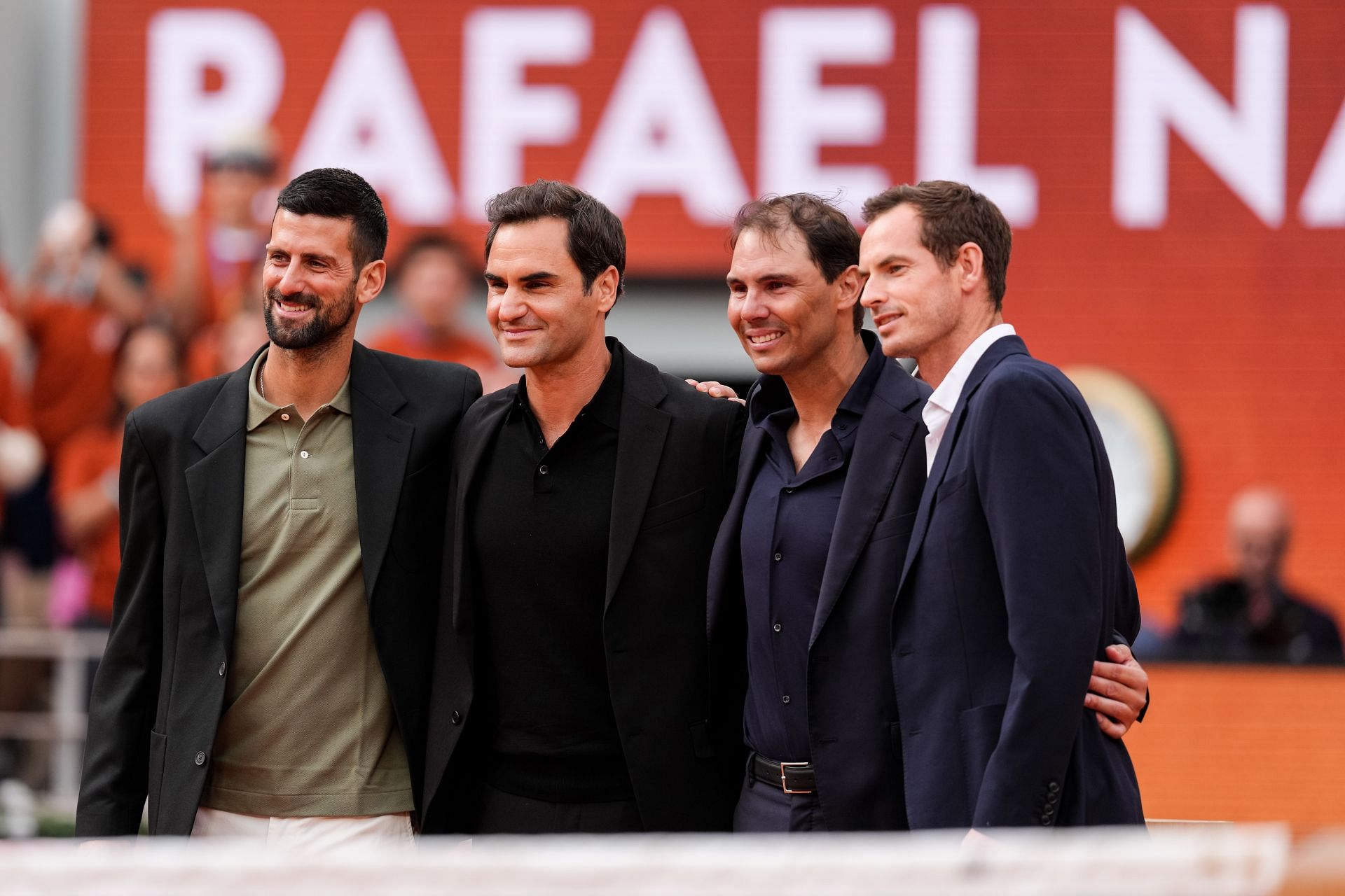Tennis&#039; &#039;Big 4&#039; at the 2025 French Open - Source: Getty