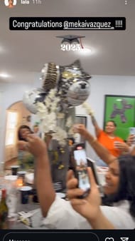 La La Anthony's Instagram story