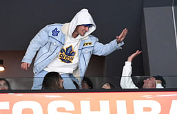 Superfan Justin Bieber drops 2-word reaction to Maple Leafs' Game 1 win over Panthers