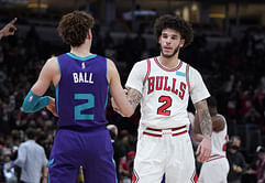 Lonzo Ball wildly predicts brother LaMelo Ball's next team & Dylan Harper's draft team