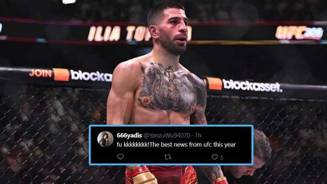 "Best news from UFC this year" - Fans react as Ilia Topuria locks in UFC 317 date keeping opponent a mystery