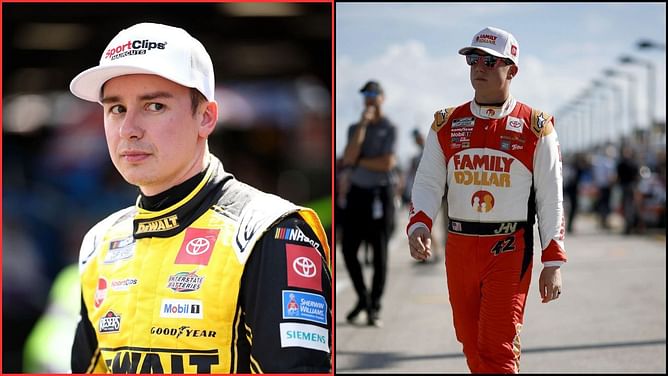 WATCH: Christopher Bell's animated exchange with Jimmie Johnson-owned LMC's driver in the wake of the Texas drama