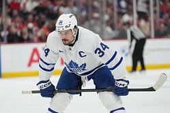 Captain Auston Matthews makes feelings known about Leafs fans' early mass exodus in Game 5