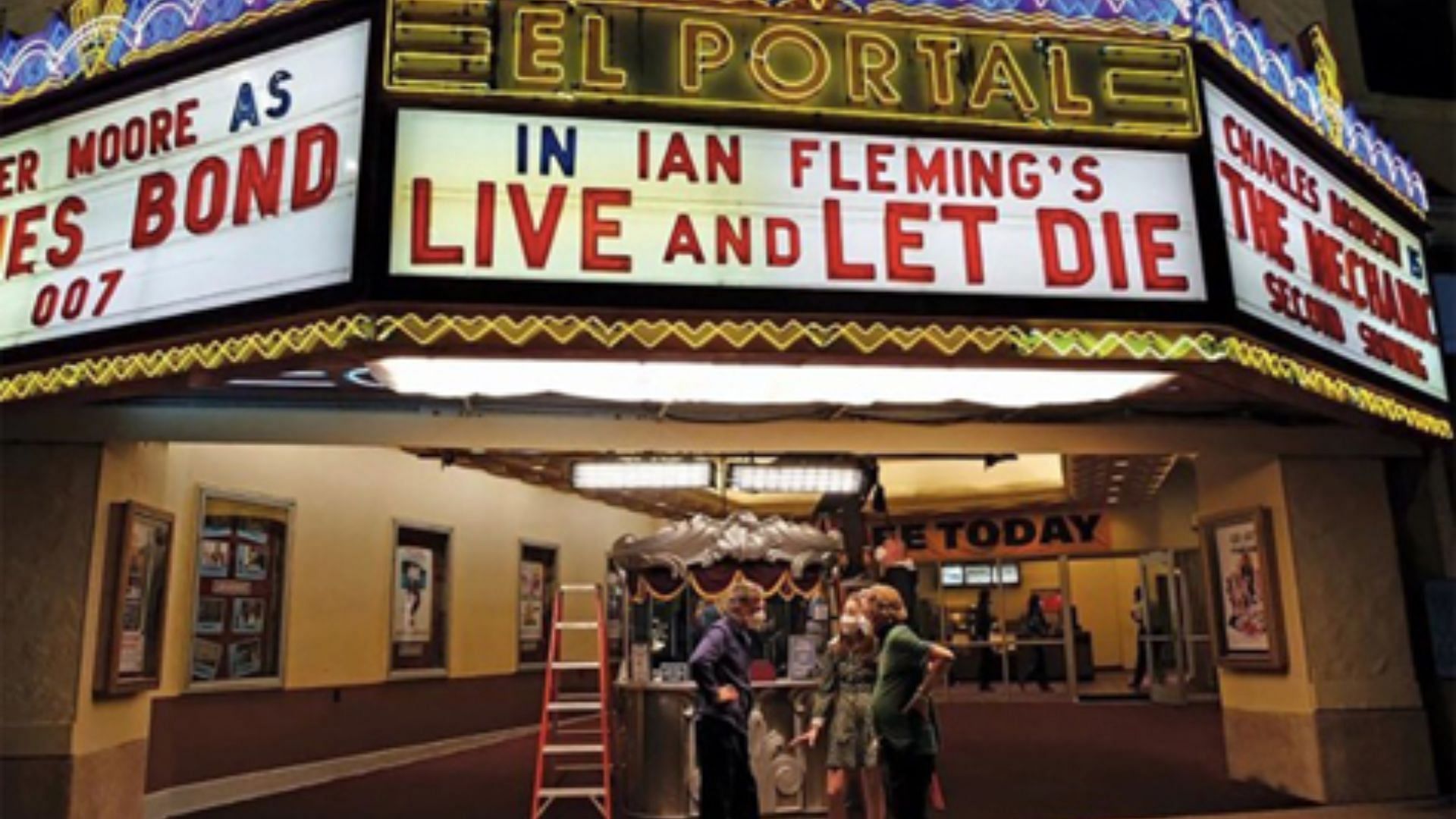 A still of the theater in California (Image via El Portal Theatre)