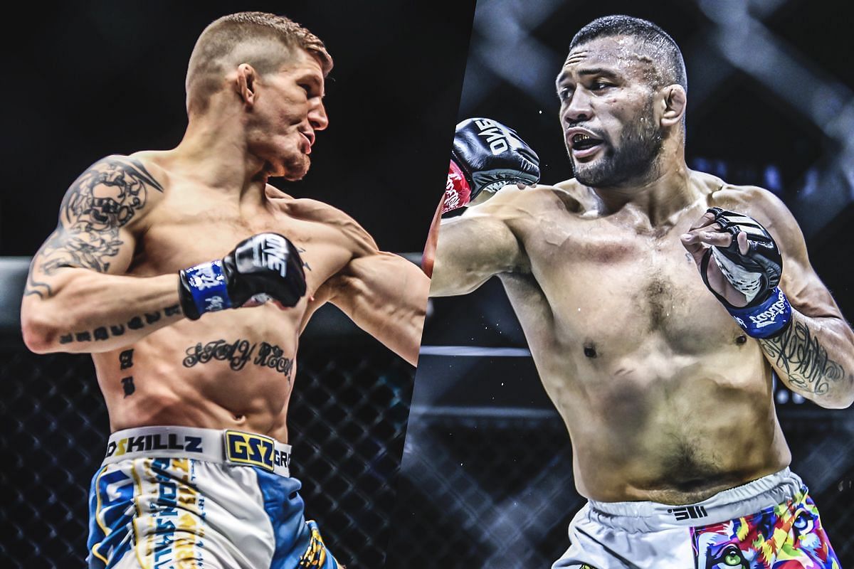 Zebaztian Kadestam (left) and Isi Fitikefu (right). [Photos from ONE Championship]
