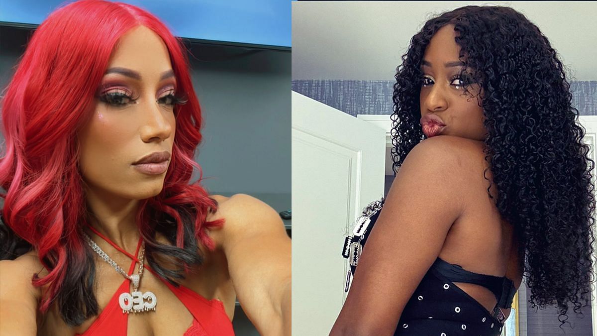 Naomi &amp; Sasha Banks were a team in WWE in 2022 (Image via Naomi &amp; Mercedes Mone