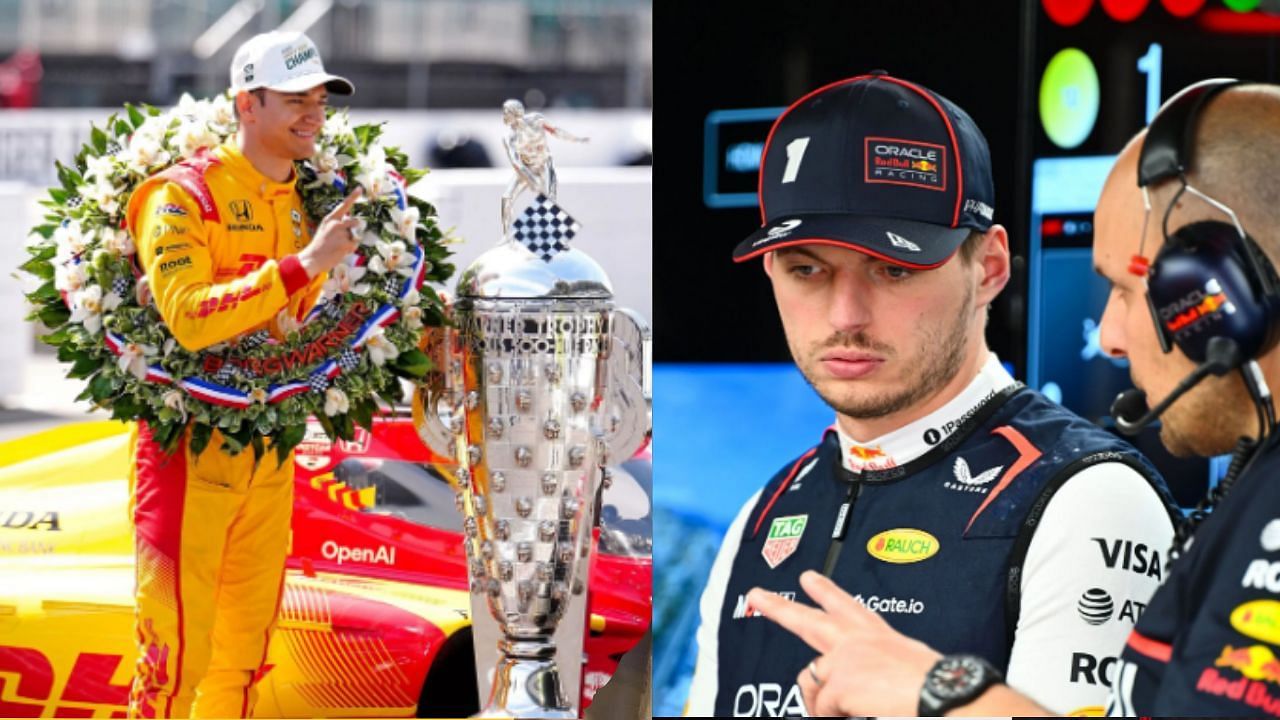 Alex Palou and Max Verstappen