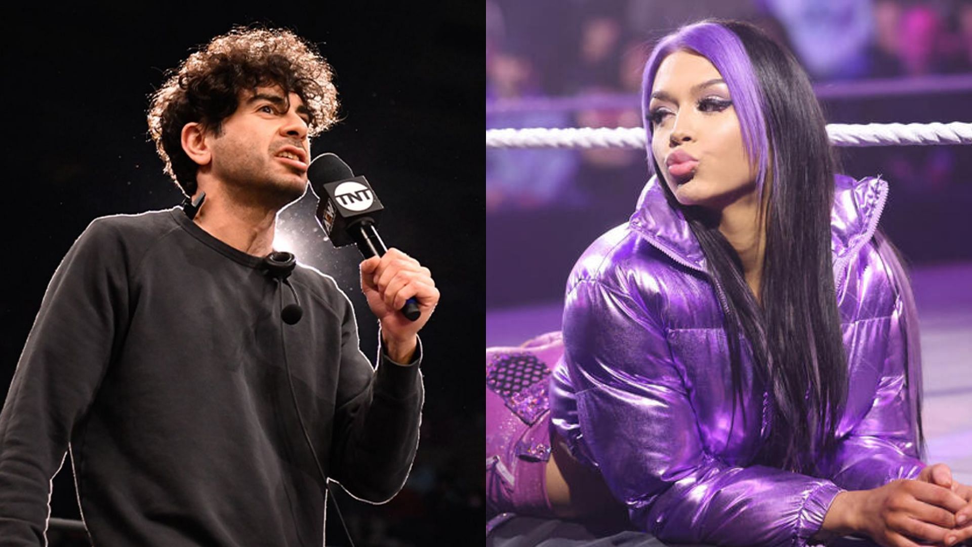 Cora Jade was a part of the recent WWE releases [Photo: wwe.com and AEW on TV