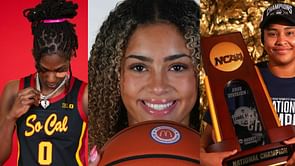 Oliviyah Edwards, Aaliyah Crump and Saniyah Hall share their reactions as 2026 Class SF Sanai Green commits to join Taylor Sofilkanich at Duke