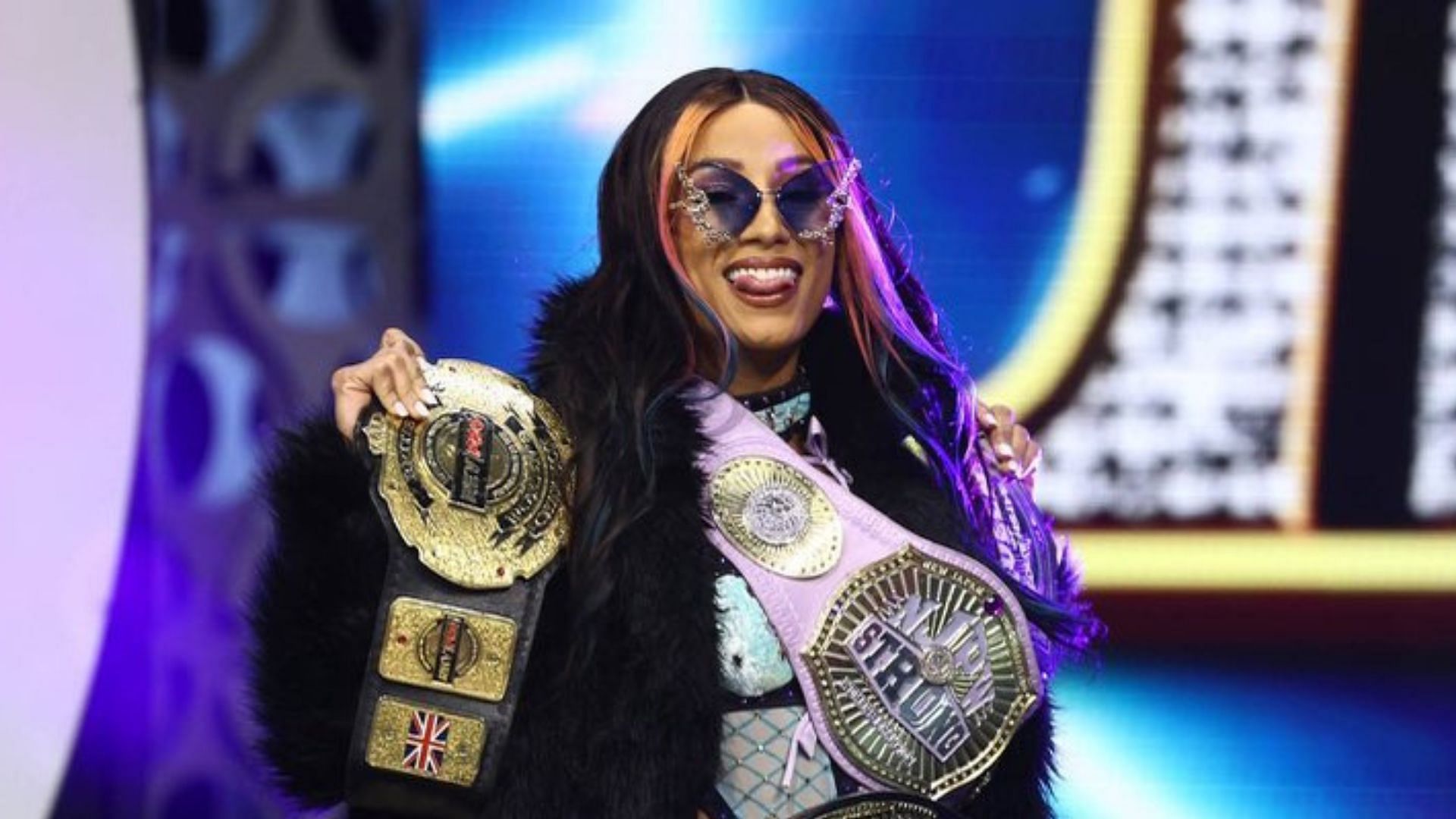 Mercedes Mone is the TBS Champion. (Image credits: Mercedes Mone